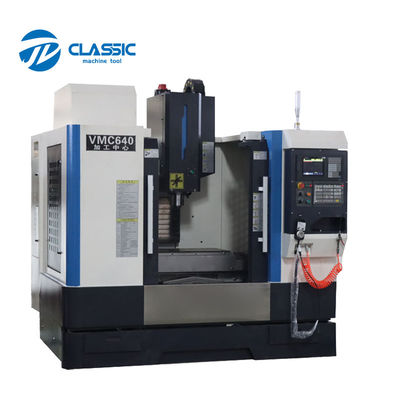 Fresatrice verticale del metallo di CNC del centro di lavorazione VMC640 di marca di Taiwan mini