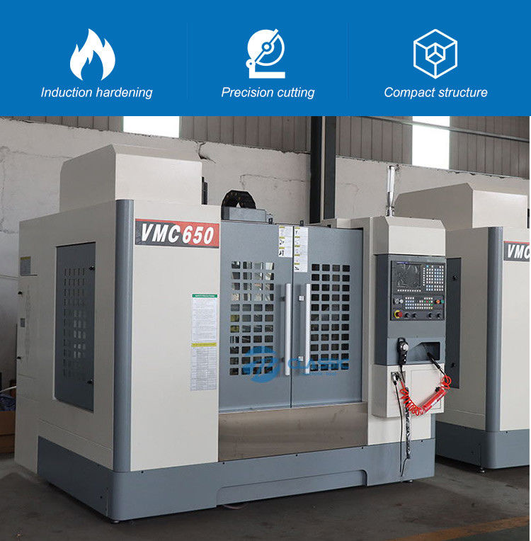 Centro di lavorazione verticale della fresatrice di CNC di asse VMC650 4 con il sistema di controllo di Siemens/GSK/Fanuc