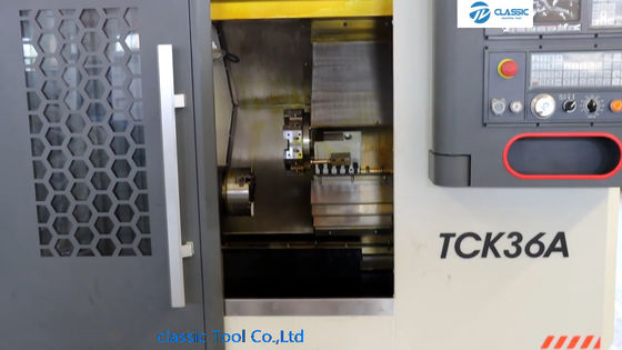 Llathe lavora la macchina a macchina del tornio di CNC TCK36A con la macchina del tornio di CNC