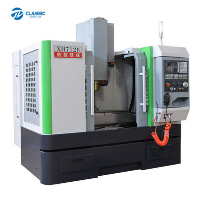 Profilo di alluminio verticale del centro di macchina di CNC della fresatrice di CNC del regolatore di Fanuc XH7126